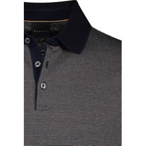 Bugatti - Polo - Zwart - Katoen - Wijde Fit