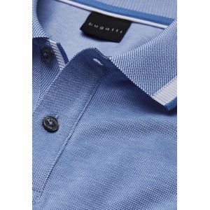 Bugatti Herren Poloshirt met contrasterende strepen