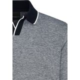 Bugatti - Polo - Donkerblauw - Katoen - Wijde Fit