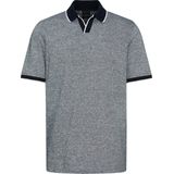 Bugatti - Polo - Donkerblauw - Katoen - Wijde Fit
