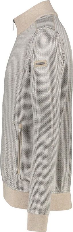 Bugatti, Heren, Truien, Beige, Maat: 4XL Katoen,