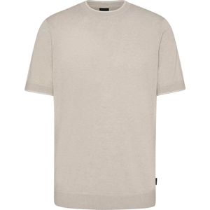 Bikini - Beige - Met Contraststrepen - Regular Fit - Korte Mouwen