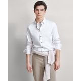 Bugatti - Casual Overhemd - Bruin - Lange Mouwen