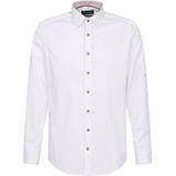 Bugatti - Casual Overhemd - Bruin - Lange Mouwen