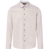 Overhemd - Cognac - Lange Mouwen - Under-Button-Downkraag - Normale Pasvorm