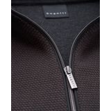 Bugatti - Effen Vest - Bruin - 100% Katoen