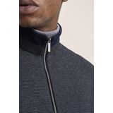 Bugatti - Vest - Grijs - Katoen/Polyester - Wijde Fit