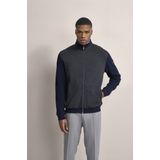 Bugatti - Vest - Grijs - Katoen/Polyester - Wijde Fit