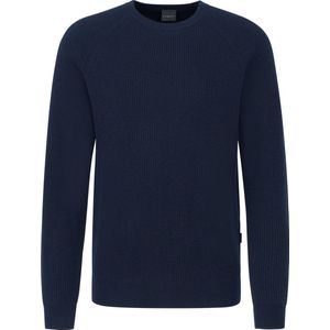 Bugatti - Trui - Donkerblauw - Katoen en Polyester