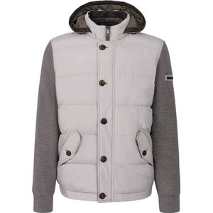 Bugatti - Gewatteerde Jas - Beige - 70% Acryl 30% Wol