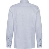 bugatti - Overhemd - Lichtblauw - Regular Fit - Lange Mouw - Gestippeld
