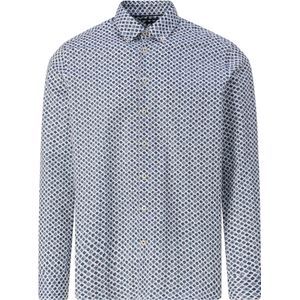 Bugatti - Casual Overhemd - Bruin - Lange Mouwen