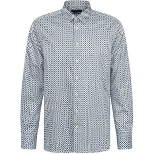 Bugatti - Casual Overhemd - Lichtblauw - Katoen