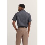 Bugatti - Casual Overhemd - Donkerblauw - Katoen