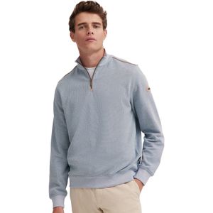 Bugatti - Sweatshirt Troyer - Met Opstaande Kraag - Zwart