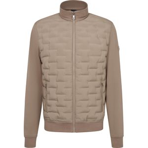 Bugatti Vest - Bruin - Wijde Fit - 95% Katoen