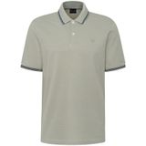 Bugatti - Poloshirt - Beige - Katoen - Korte Mouwen
