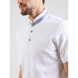 T-shirt - Effen - Jersey - Opstaande Kraag - Normale Pasvorm