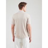 Bugatti - Polo - Effen Beige - Katoen/Acryl - Wijde Fit