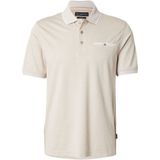 Bugatti - Polo - Effen Beige - Katoen/Acryl - Wijde Fit