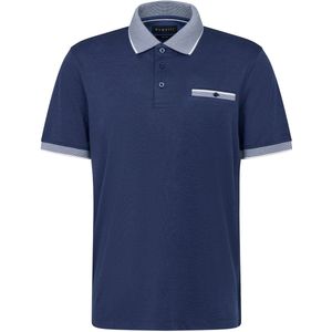 Bugatti - T-shirt - Donkerblauw - Katoen