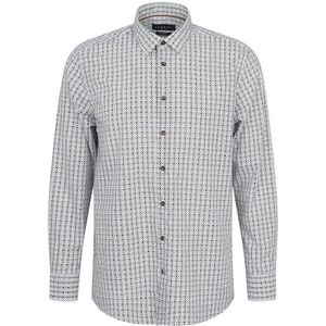 Bugatti - Casual Overhemd - Bruin - Lange Mouwen