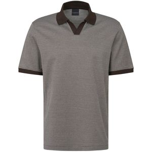 Bugatti Polo - Bruin - Katoen - Wijde Fit