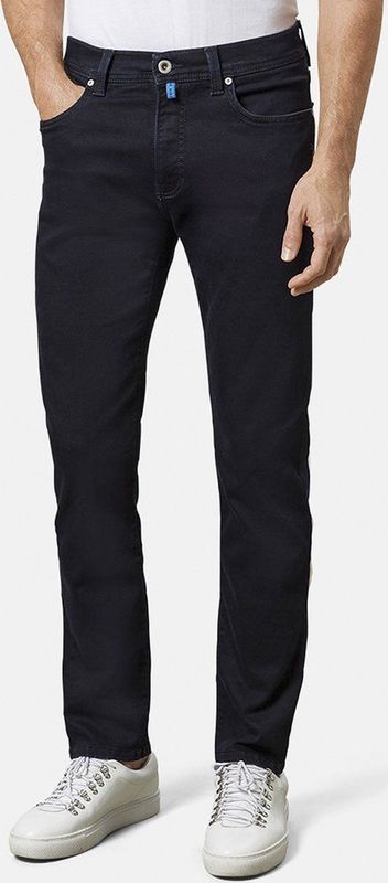 Pierre Cardin Hose Lyon Future Flex Dunkel Blau - Größe W 38 - L 34