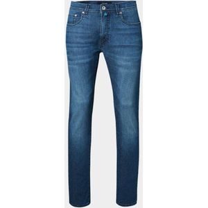 Pierre Cardin - Jeans Lyon - Tapered - Blauw - Katoen met Elastaan