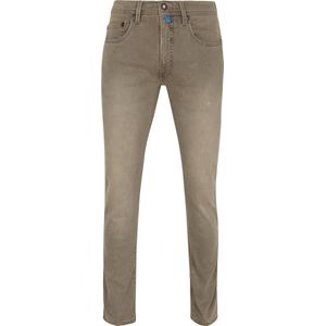 Pierre Cardin - Broek Lyon Tapered Future Flex Lichtbruin - Heren Modern-fit