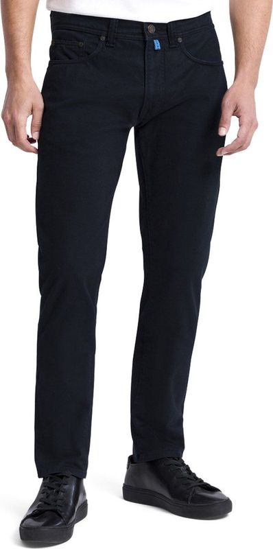 Pierre Cardin - 5 Pocket Broek Antibes Donkerblauw - Heren Slim-fit