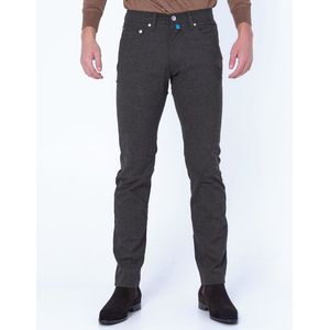 Pierre Cardin - 5 Pocket Broek Antibes Kaki - Heren Slim-fit