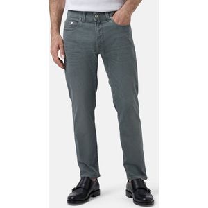 Pierre Cardin - Broek Lyon Tapered Future Flex Donkergrijs - Heren - Modern-fit - 360 Graden Stretch