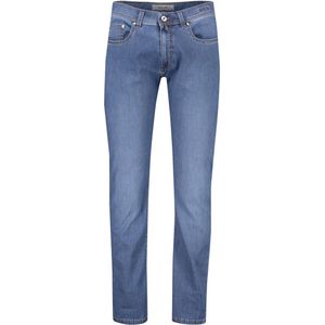 Pierre Cardin 5-pocket jeans normale fit blauw effen denim