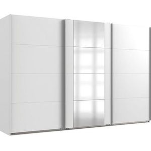 Wimex Schwebetürenschrank »Barmbek Schlafzimmerschrank BESTSELLER Garderobenschrank«, Kleiderschrank mit 2 Stoffboxen und 2 zusätzlichen Böden, Spiegeltür