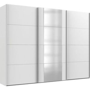 Wimex Schwebetürenschrank »Barmbek Schlafzimmerschrank BESTSELLER Garderobenschrank«, Kleiderschrank mit 2 Stoffboxen und 2 zusätzlichen Böden, Spiegeltür
