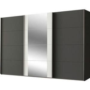 Wimex Schwebetürenschrank "Bern Schiebetürenschrank TOPSELLER", Schrank mit zusätzlicher Innenausstattung, Garderobe