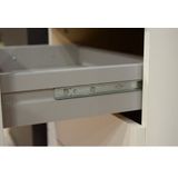 Wimex Schwebetürenschrank "Coburg, Kleiderschrank Made in Germany", mit Akustikpaneel Optik oder Holzoptik eichefarben, 180cm breit