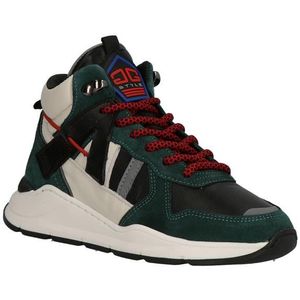 Giga - G3851 - Sneakers - Zwart Combi - Velours