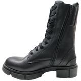 Muoviti - 1324424070 Veterschoenen - Zwart - Leer