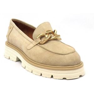 Babouche - G5201-2 - Loafers - Beige - Leer