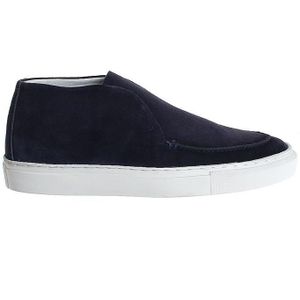 Jenszen - 3102 - Instappers - Blauw - Suède