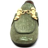 Babouche - G5611-9 Loafers - Kaki - Suède