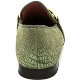 Babouche - G5611-9 Loafers - Kaki - Suède