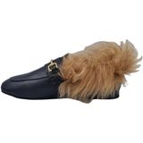 Babouche - G5627-1 Loafers - Zwart - Leer