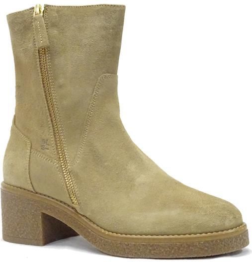 DL Sport - 5937 Verso 01 - Enkellaarzen - Velour Nude