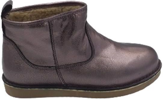 Babouche - B11-18 Enkellaarzen - Silver - Leer