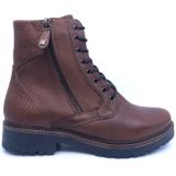 Helioform - 689.007 Enkellaarzen - Cognac - Leer