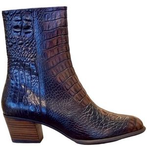 Pertini - 232W16170 - Enkellaarzen - Batasoft Cafeina - Leer