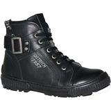 Piedro 77014N Veterschoenen - Leer - Wijdte 3.5 - Zwart